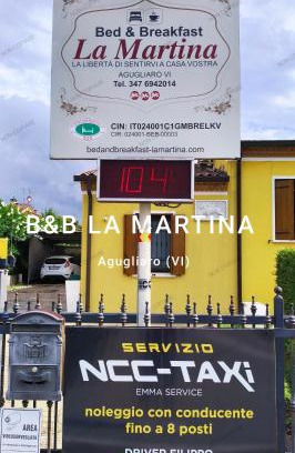 Agugliaro Cama Y Desayuno | B&B Martina