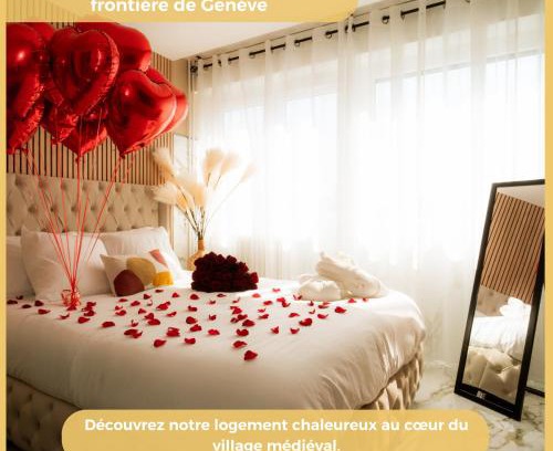 Gaillard Apartamento | B Unique Appartement Jacuzzi I Cinéma
