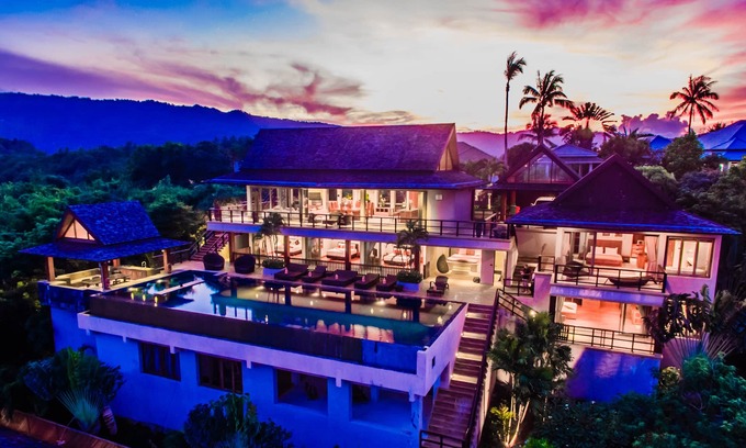 Bophut Hills Villa | Baan Grand Vista de lujo de 5 dormitorios Villa