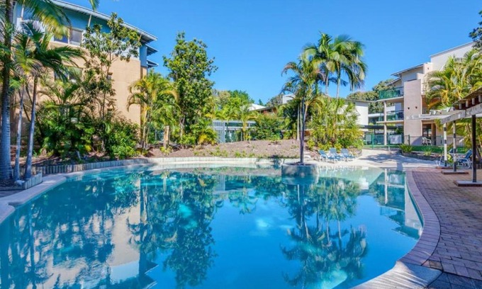 Rainbow Beach Apartamento | Baden 84 Rainbow Shores Walk To Beach Resort Unit Pools Tennis Court