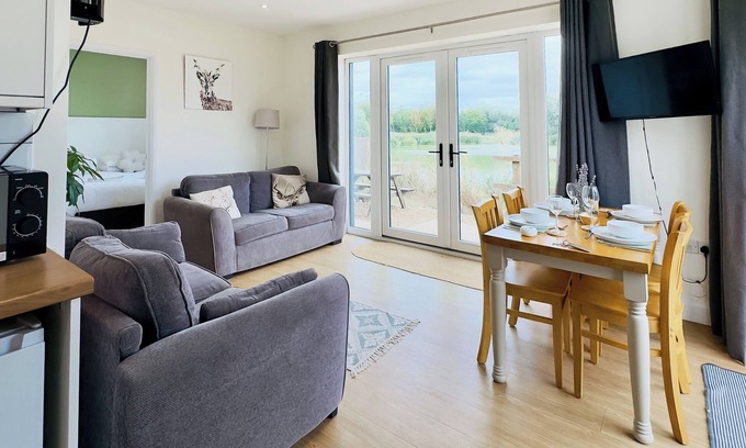 Huntingdon Cabaña | Badger Lodge - UK30603