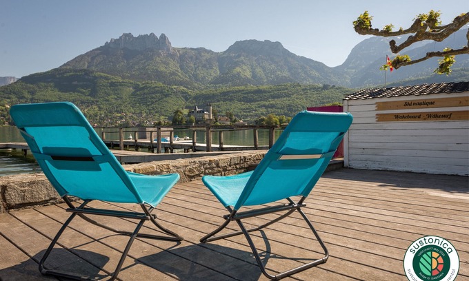 Duingt Apartamento | BAIE DES VOILES - #2 rez de jardin, 1ch. acces lac