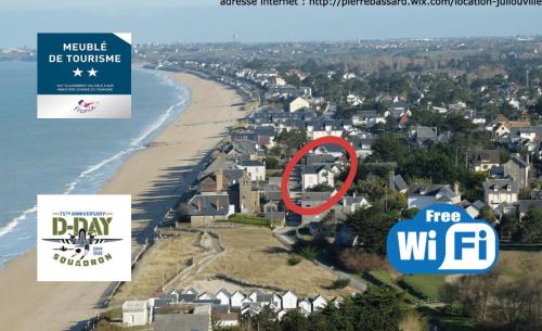 Jullouville Villa | BAIE MT ST MICHEL , JULLOUVILLE , VILLA Caprice Rdc , 50 m Mer ,7 pers , Prés Plage DDAY