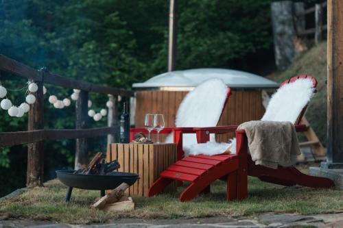 Rasura Chalet De Esquí | Baita relax nel bosco