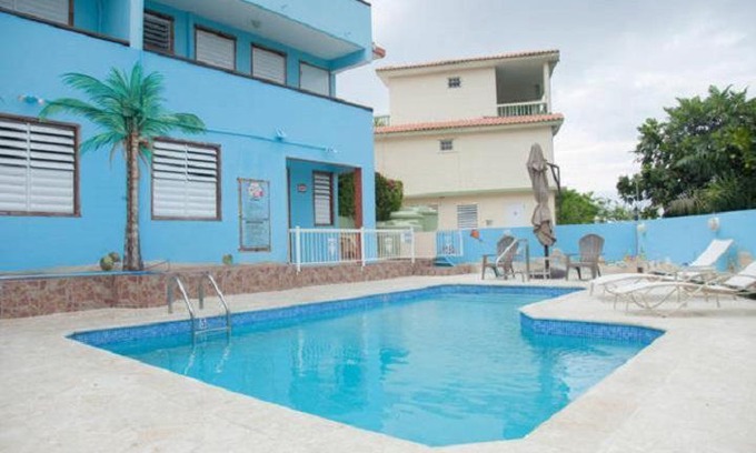 Ensenada Apartamento | Balcony, Partial View, Pool, Laundry, Unit D