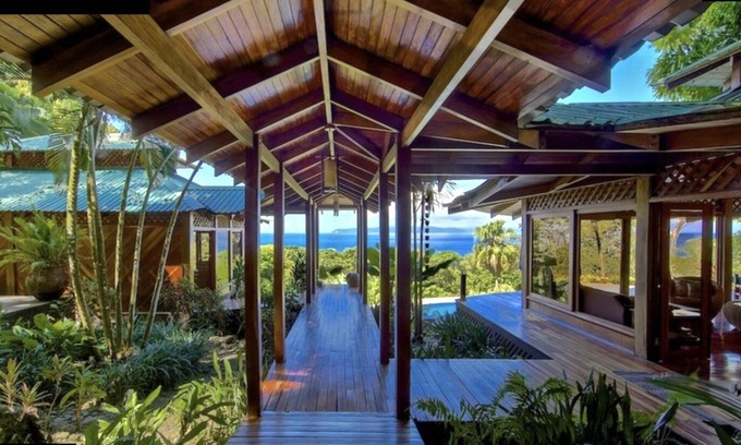 Pavones Casa | Bali Style Surfer/Family Compound-like House 5 min walk to beach - Jungle, Ocean
