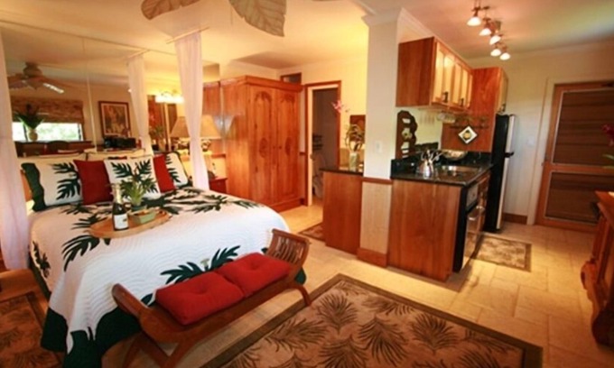 Poipu Condominio | 125 $ - Bamboo Beach Studio en Poipu con vista al mar