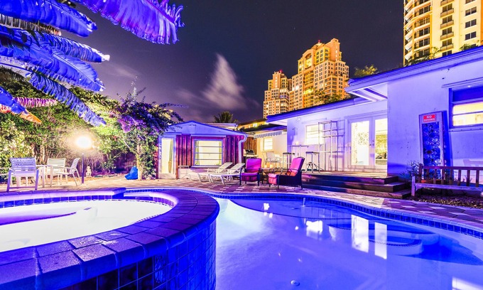 Dolphin Isles Casa | Bamboo House, Heated pool, Steps from the beach.