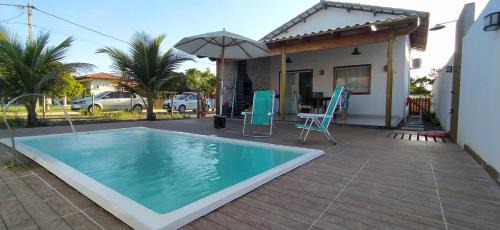 Prado Casa | Bangalô praia de Guaratiba Prado com piscina privativa