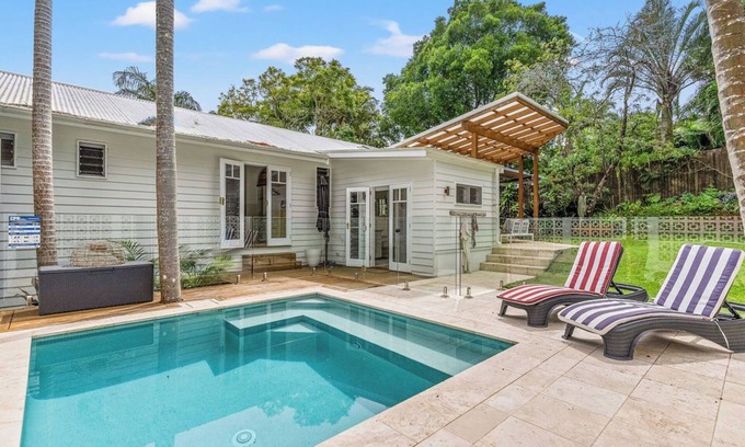 Bangalow Apartamento | Bangalla is a haven of relaxation only 10 minutes walk from the Bangalow village