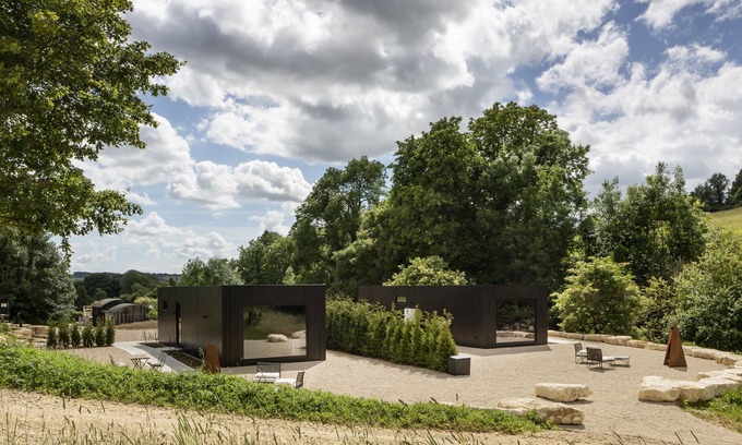 Whittington Cabaña | BANTAM HOUSE 2, with a garden in Cheltenham