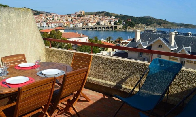 Banyuls-sur-Mer Apartamento | Banyuls : Studio cabine, terrasse, proche plage - FR-1-225C-30