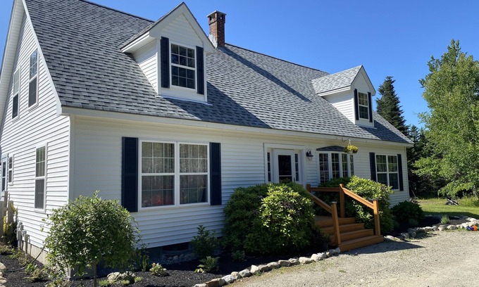 Town Hill Casa | Bar Harbor 5 bedroom 3 bath with hot tub and large backyard