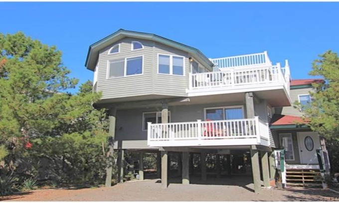 Beach Haven Casa | Barnegat Light (Long Beach Island, Nueva Jersey) Recién renovado en Oceanside Home