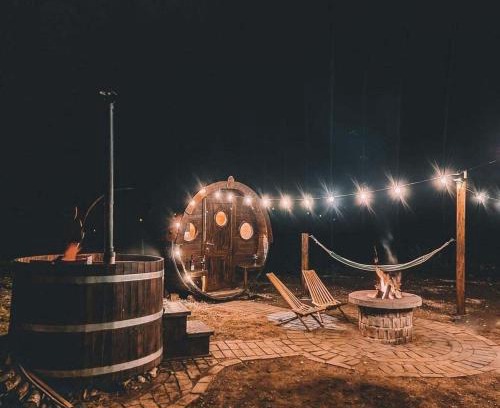 Blidinje Nature Park Otro | Barrel Land Blidinje - Drvena bačva za spavanje