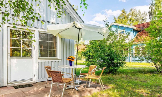 Muritz Apartamento | Apartamento sin barreras Schwalbe, 4 pers., Chimenea (6) - Feriendorf Müritzufer