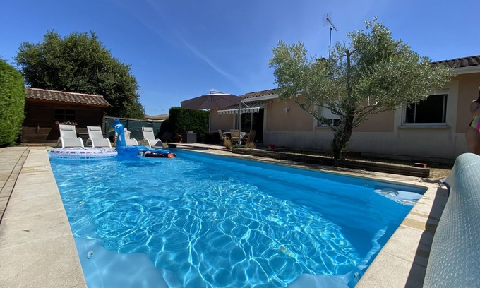Ares Casa | Bassin d'Arcachon Casa con piscina climatizada