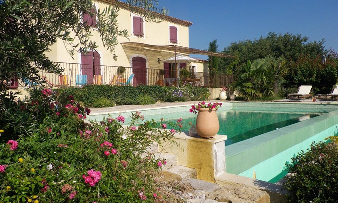 Greasque Casa | Bastide 200m2 y 2500m2, piscina débordement10 / 5, vista la victoria ste, bolos