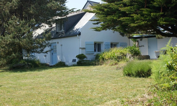 Ile-de-Batz Casa | ISLA DE BATZ, PLAYAS DE SABLES BLANC A 200 m, frente a ROSCOFF BRETAÑA- Francia