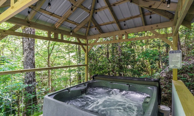 Dahlonega Casa | Bavarian Cabin - 2 Bedrooms, 8 Minutes to Dahlonega, Hot Tub, Game Room