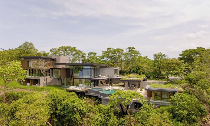 Península de Papagayo Casa | Bay-View Architectural Gem Villa at Peninsula Papagayo