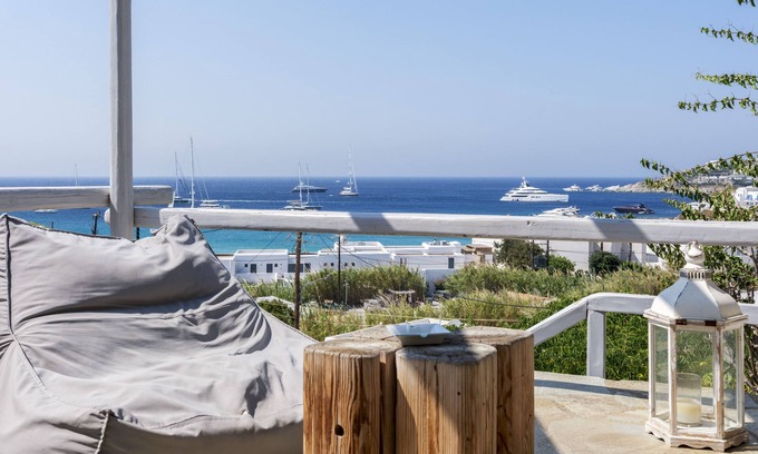 Platis Gialos Apartamento | Baybees Sea View Residence