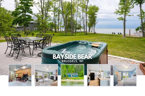 Brussels Casa | Bayside Bear - Lakefront Paradise! Hot Tub, Canoe & Family Fun
