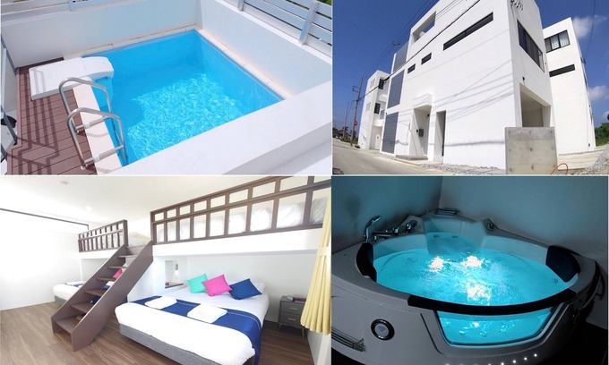 Furugen Casa | BBQ heated pool Jacuzzi Limited to 1 group / Nakagami-gun Okinawa