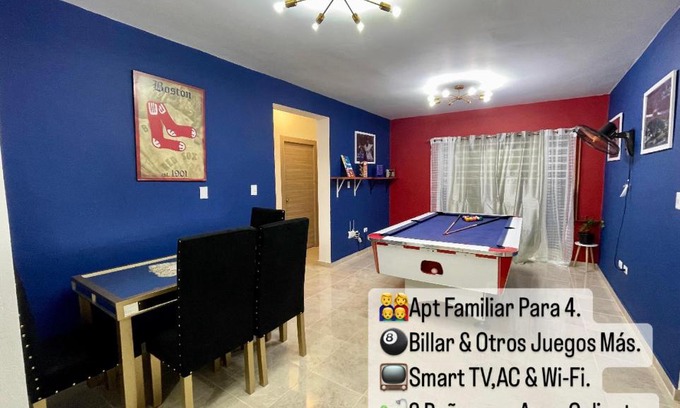 La Vega Province Apartamento | ,BDLuxury 2,Apartamento Familiar con Billar sala de JuEGos Wifii y parqueo privado