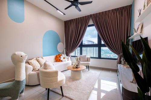 Taman Pertama Apartamento | Bea Bea's Kidz Dreamland Mini Horse 4br 11pax MRT