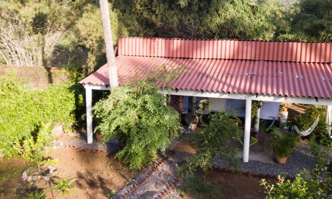 La Huerta Casa | Eco Beach Accommodation in Organic garden, 150m to a paradise virgin beach.