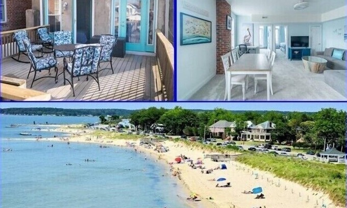 Cape Charles Apartamento | Beach, beach, beach in historic Cape Charles. Lovely 2BR Apt1Block from beach