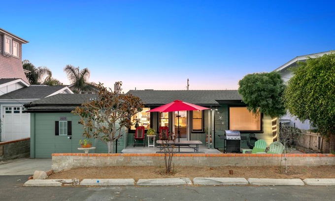 Carlsbad Village Cabaña | Beach Cottage a few homes from the Beach