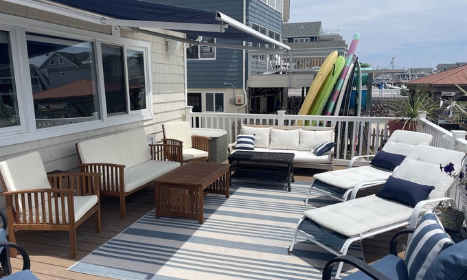 Manasquan Cabaña | Beach cottage on a lagoon