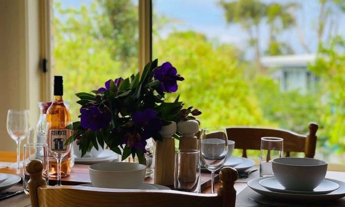 Mollymook Beach Casa | Beach Dreaming - Spectacular view from the back door of this spacious light and airy 2 bedroom home