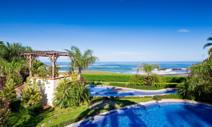 Junquillal Casa | Beach Estate W/ daily HK, Private Beach Access, Beach Club, & Elevator