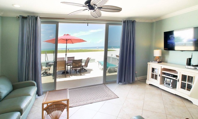 Siesta Key Village Casa | Frente a la playa 3BR 2 BA Villa cerca de Siesta Key Village