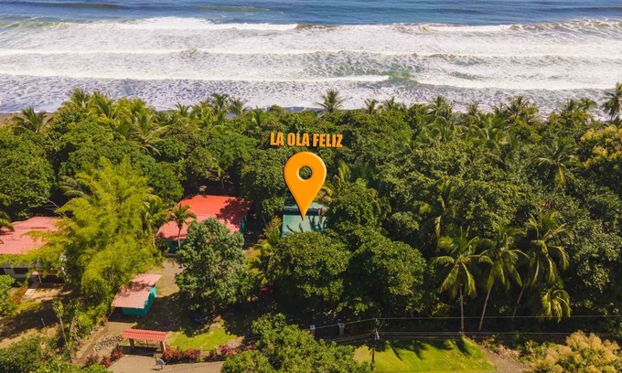 Savegre Cabaña | Beach Front Peaceful House w/ a/c & wifi - La Ola Feliz