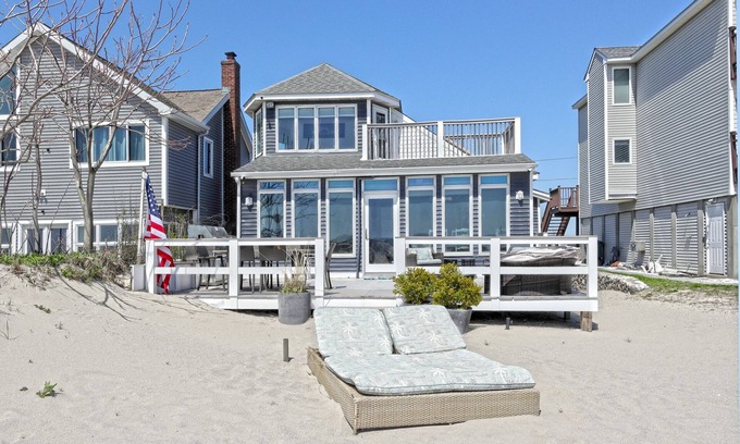 Devon Casa | Beach front home with deck, balcony and private beach!