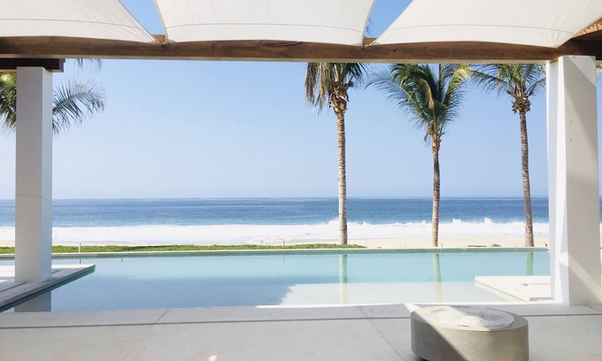 San Pedro Mixtepec Villa | Beach Front Puerto Escondido Villa, with 4 primary bedrooms and private pool