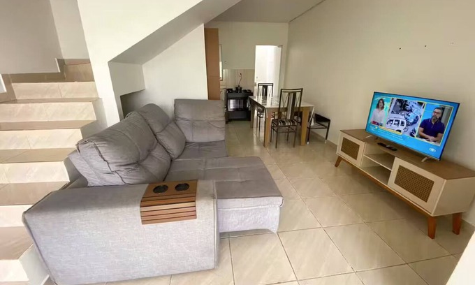 Itanhaem Casa | Beach house in condominium with pool
