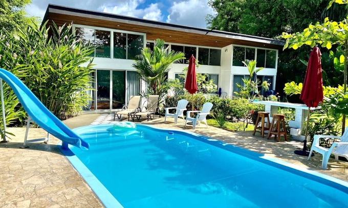 Playa Matapalo Casa | Beach home, A/C, Pool, Wi-Fi, Family