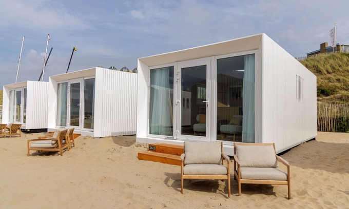 Zandvoort Chalet De Esquí | Casa de Playa en Zandvoort con Vista al Mar