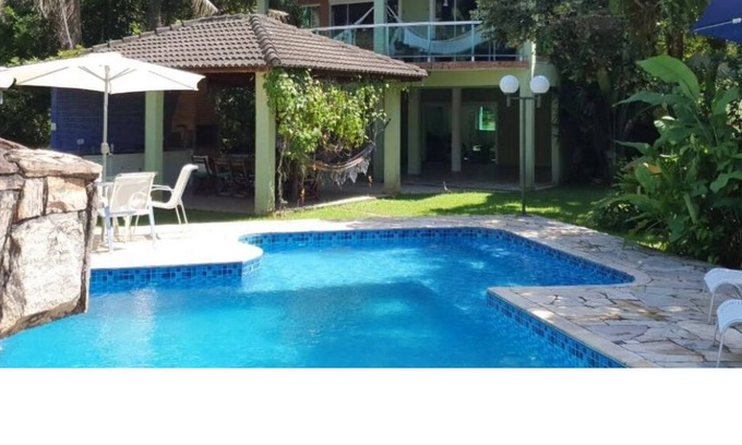 Costa do Sol Casa | Beach house on the sand 30m from gated community Costa do Sol Guaratuba Bertioga