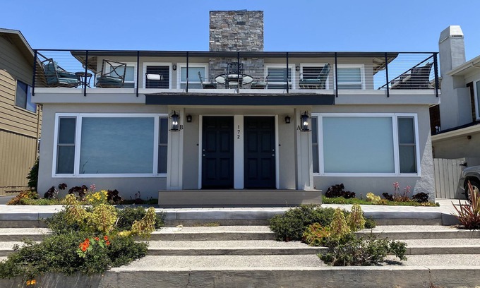 Aptos Casa | Casa de playa con vistas al parque estatal Seacliff y a la playa Rio del Mar, Aptos