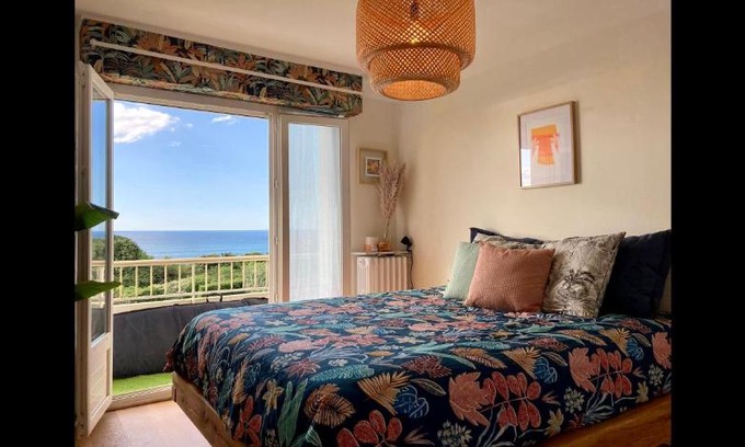 Bidart Apartamento | Beach house! Vue océan et montagnes. Plage centre.