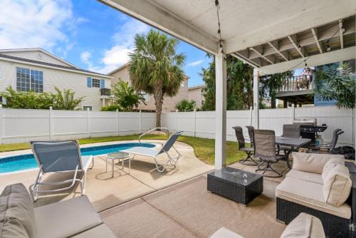 Cherry Grove Beach Casa | Beach House with Pool - North Myrtle Beach