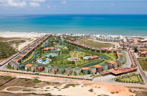 Porto das Dunas Apartamento | Beach Park Aquavile Pé na Areia