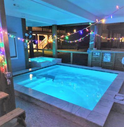 Port Bolivar Casa | Beach Sands 1 New Build Private Pool-Hut Tub