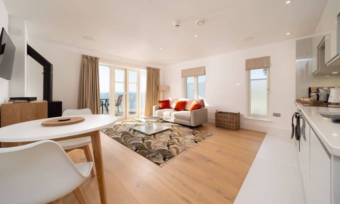 Lynmouth Apartamento | Beach View, one bedroom luxury apartment in Lynmouth